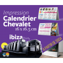 CALENDRIERS CHEVALET